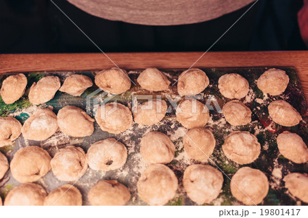 Russian dumplings made by hands are preparing for Russian dumplings made by hands are preparing for 19801417