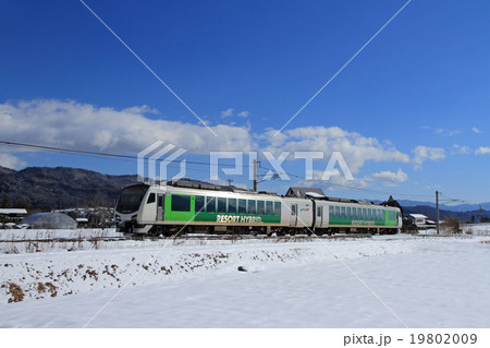 雪晴れの大糸線 19802009