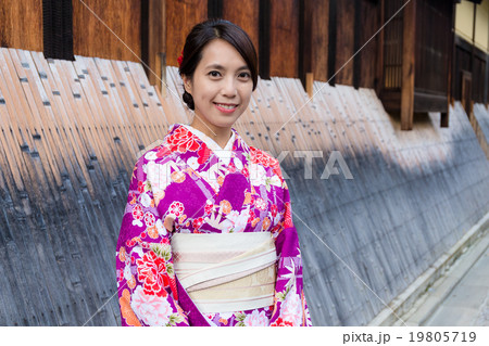Japanese woman at street 19805719