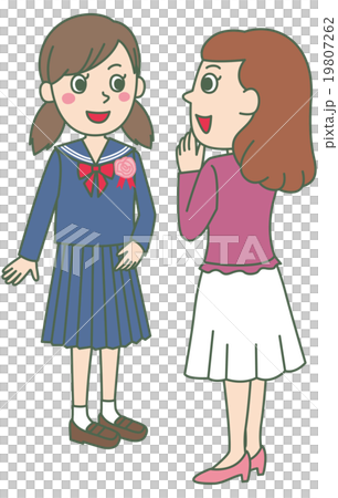 入学式 親子 入学式 親子 19807262