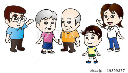 様々な世代集合 19809877