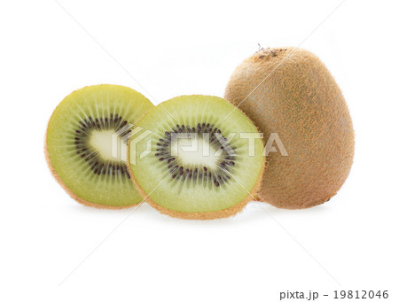 kiwi fruit isolated on white background 19812046