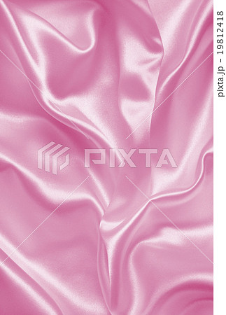 Smooth elegant pink silk or satin texture  19812418