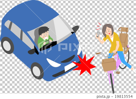 自転車の危険運転 自転車の危険運転 19813554