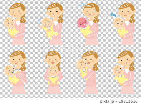 赤ちゃん抱っこバストUPセット 19813616