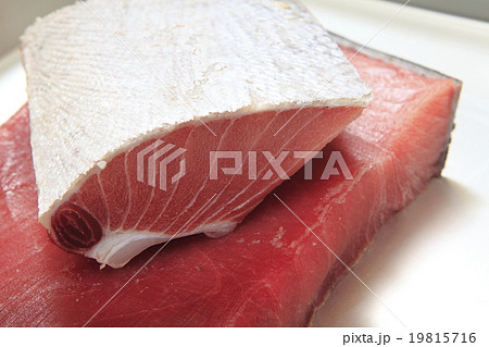 自然解凍した冷凍マグロ 自然解凍した冷凍マグロ 19815716