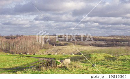Fall lanscape of Izborsk Fall lanscape of Izborsk 19816363