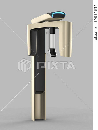 状態表示ランプ付きのCBCTレントゲンイメージ。オリジナルデザイン。 状態表示ランプ付きのCBCTレントゲンイメージ。オリジナルデザイン。 19819655