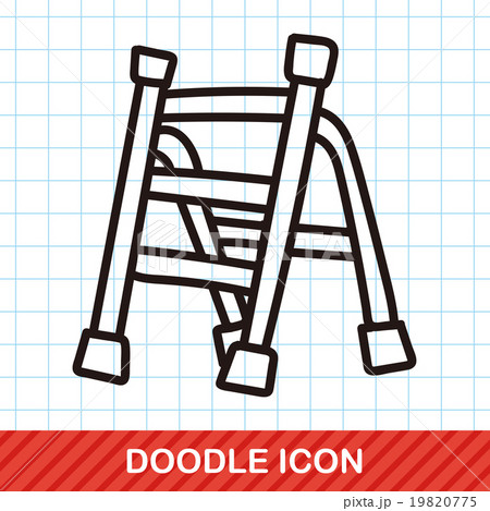 ladder color doodle 19820775