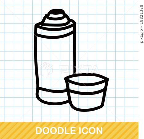 water bottle color doodle 19821328