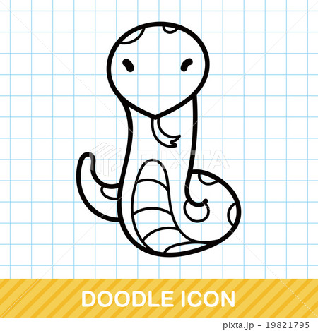 Chinese Zodiac snake doodle Chinese Zodiac snake doodle 19821795
