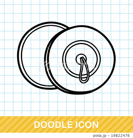 musical instrument Cymbals doodle musical instrument Cymbals doodle 19822476
