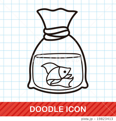 Fish pet doodle 19823413