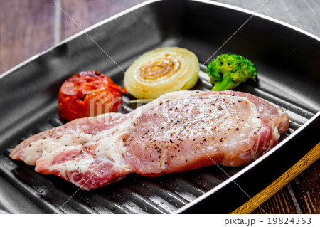 pork steak pork steak 19824363