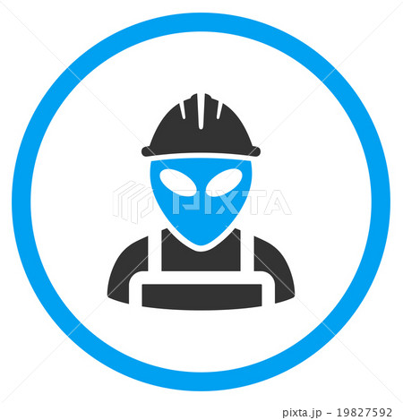 Alien Worker Icon 19827592