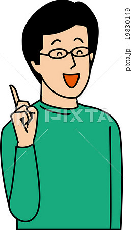 ポイントを指す２０代男性 19830149