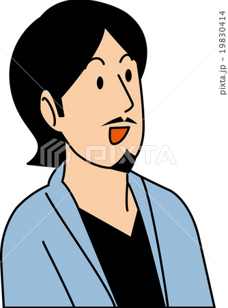 髭を生やしている２０代男性 19830414