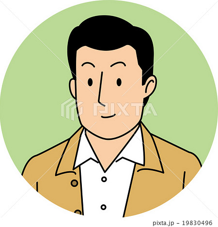 微笑む３０代男性 19830496