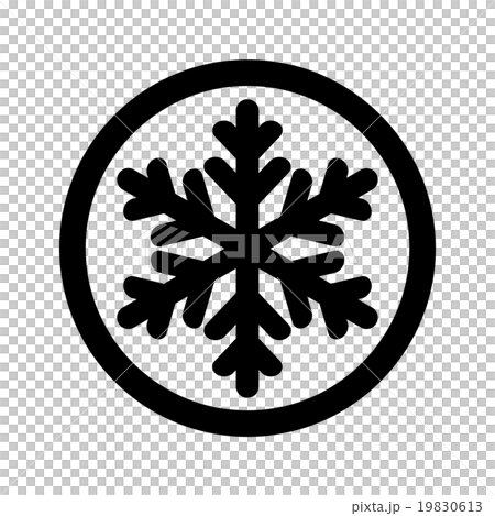 雪の結晶マーク 19830613