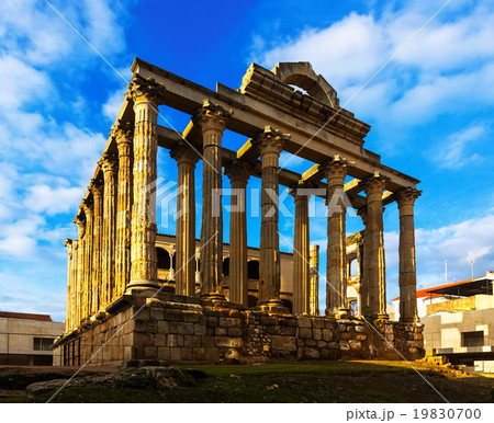 Temple of Diana. Merida, Spain 19830700