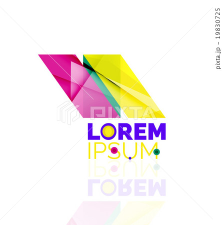 Logo, abstract geometric business icon Logo, abstract geometric business icon 19830725