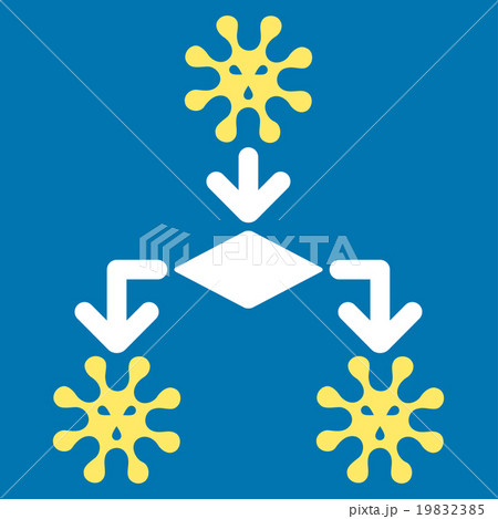 Virus Reproduction Icon Virus Reproduction Icon 19832385