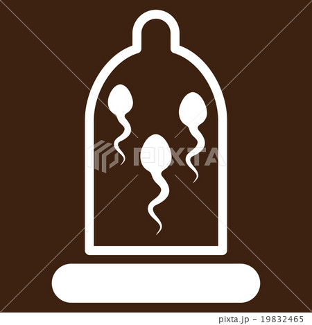 Sperm In Condom Vector Icon Sperm In Condom Vector Icon 19832465
