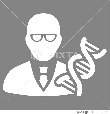 Genetic Engineer Vector Icon 19832523
