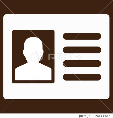 Patient Account Vector Icon 19833487