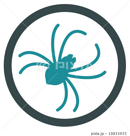 Spider Flat Icon Spider Flat Icon 19833655