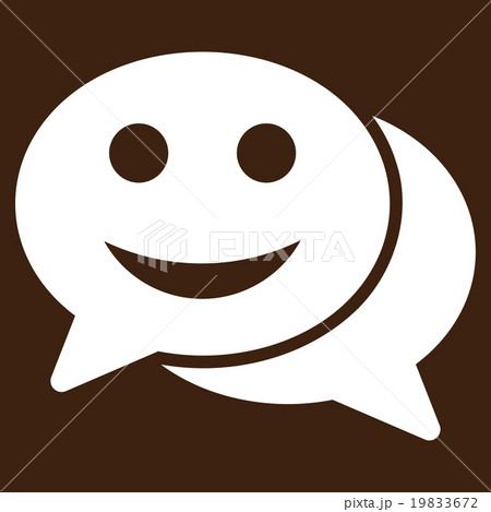 Happy Chat Vector Icon Happy Chat Vector Icon 19833672