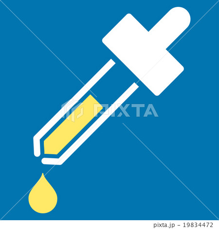 Dropper Flat Icon 19834472