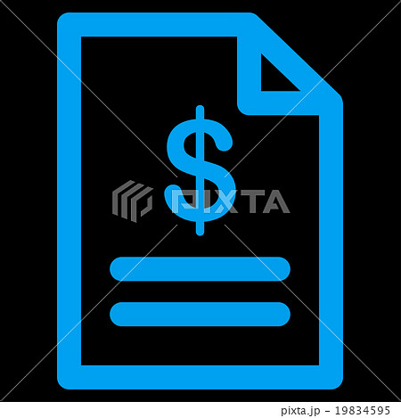 Invoice Flat Icon 19834595