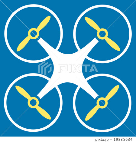Nanocopter Flat Icon 19835634