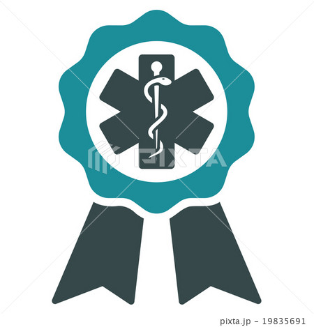 Medical Seal Icon Medical Seal Icon 19835691