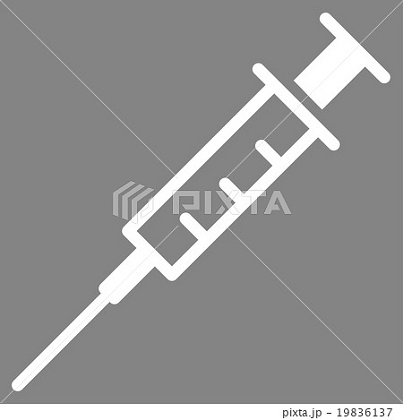 Empty Syringe Vector Icon Empty Syringe Vector Icon 19836137