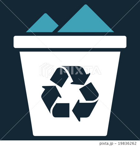 Full Recycle Bin Icon 19836262