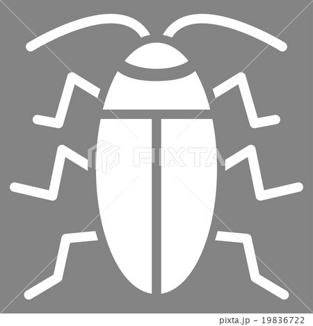 Cockroach Vector Icon 19836722