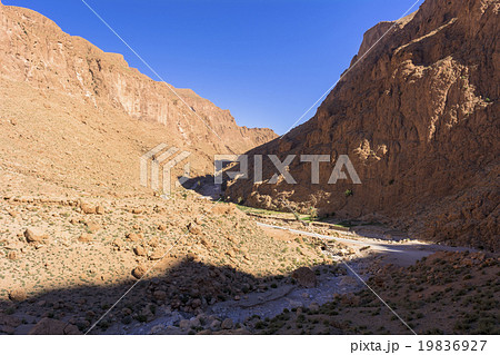 カスバ街道のトドラ峡谷 カスバ街道のトドラ峡谷 19836927