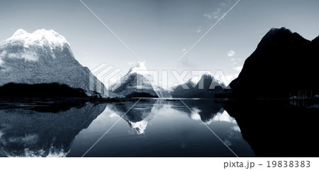 Milford Sound Fiordland New Zealand Rural Nature Concept Milford Sound Fiordland New Zealand Rural Nature Concept 19838383