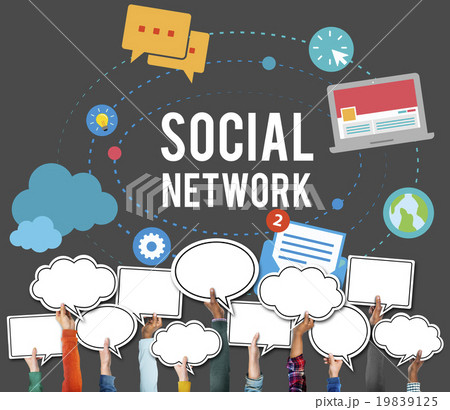 Social Media Network Online Internet Concept Social Media Network Online Internet Concept 19839125