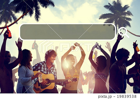 Summer Togetherness Friendship Searching Internet Concept Summer Togetherness Friendship Searching Internet Concept 19839538