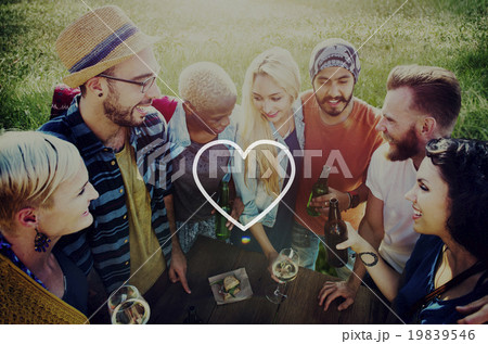 Love Like Passion Romantic Affection Devotion Joy Life Concept 19839546