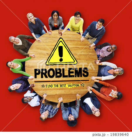 Problems Trouble Difficulty Failure Challenge Concept 19839640