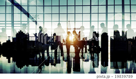 Business People Meeting Discussion Corporate Team Concept Business People Meeting Discussion Corporate Team Concept 19839789