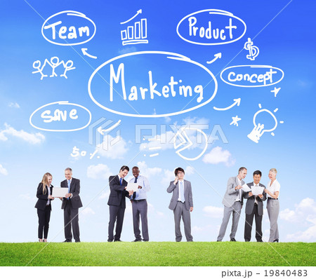Marketing Strategy Team Business Commercial Advertising Concept 19840483