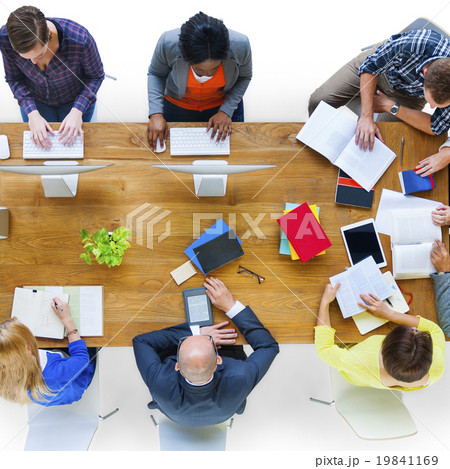 Group of Diverse Various Occupations People Meeting Concept 19841169