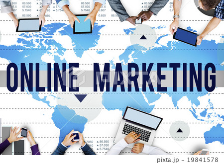 Online Marketing Commerce Digital Internet Concept 19841578