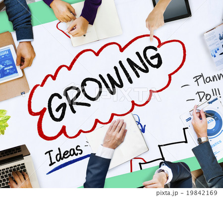 Growing Growth Mission Success Opportunity Concept 19842169