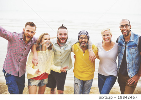 Friends Friendship Huddle Vacations Happiness COncept 19842467